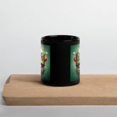 Fantastical Drum Black Glossy Mug - Beyond T-shirts
